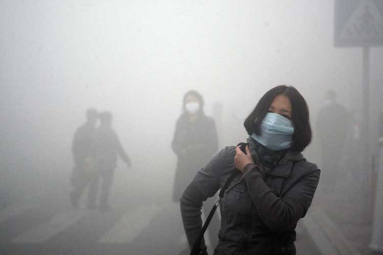 Viêm mũi dị ứng có thể xuất hiện do ô nhiễm không khí