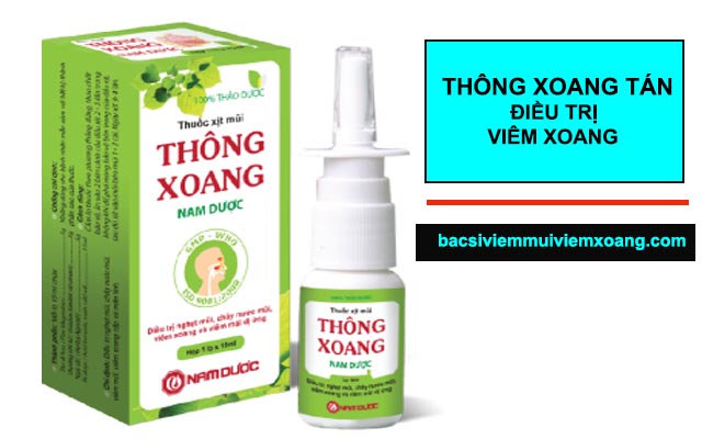 Thông Xoang Tán dạng xịt Thông Xoang Tán dạng xịt