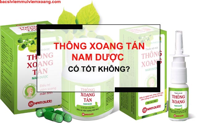 thông xoang tán là thuốc hay thực phẩm chức năng Thông Xoang Tán Nam Dược