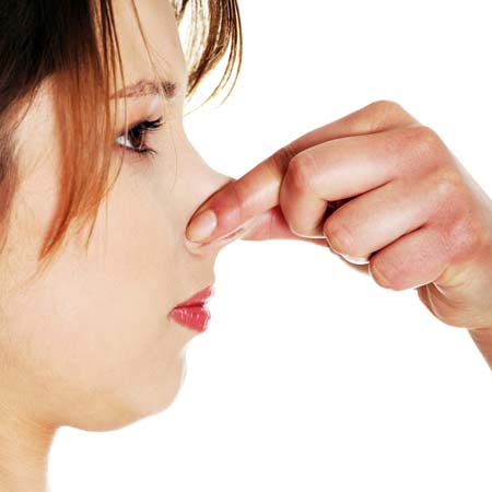 Viêm xoang gây điếc mũi, khó ngửi, giảm khứu giác