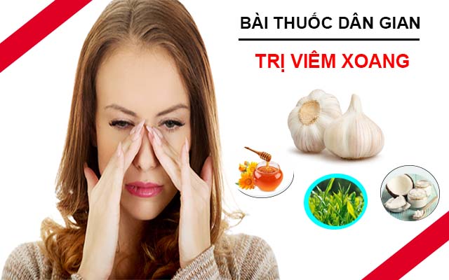 Bài thuốc dân gian trị viêm xoang