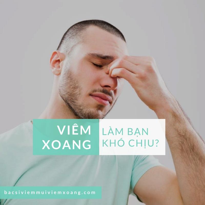 benh viem mui xoang, chua viem xoang, viêm xoang dị ứng tốt hiện nay