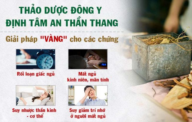 Định tâm An thần thang mang nhiều ưu điểm vượt trội trong điều trị mất ngủ 