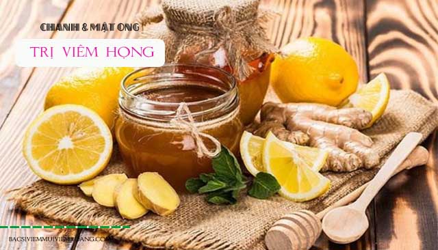 cách chữa viêm họng hạt ở trẻ em bằng chanh và mật ong