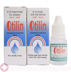 Thuốc nhỏ mũi Otilin
