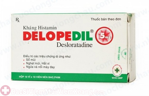 Thuốc Delopedil trị viêm mũi dị ứng