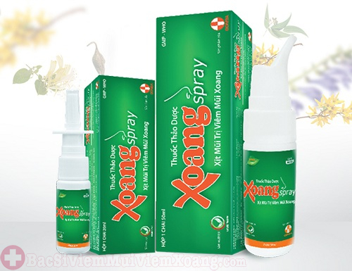 Thuốc xịt mũi Xoangspray có tốt không? Giá bao nhiêu?