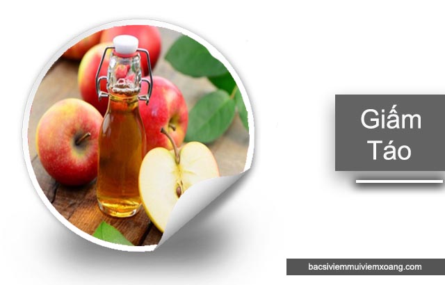 Giấm táo chữa viêm xoang Giấm táo chữa viêm xoang