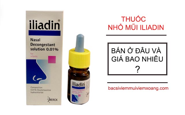 Thuốc nhỏ mũi Iliadin của Đức - thuốc iliadin 0.025