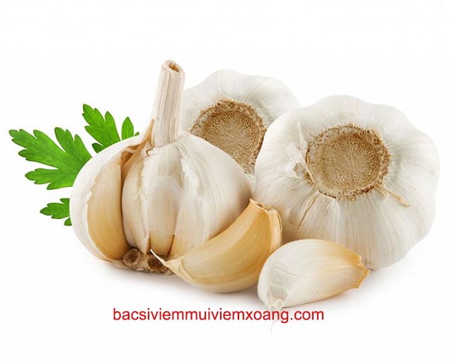 Tỏi chữa viêm xoang hàm Tỏi chữa viêm xoang hàm
