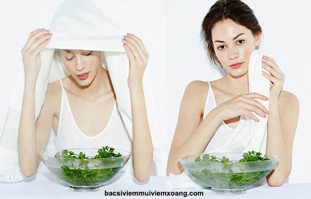 Hướng dẫn cách xông hơi bằng cây cỏ hôi chữa trị viêm xoang Trị viêm xoang bằng cây cỏ hôi