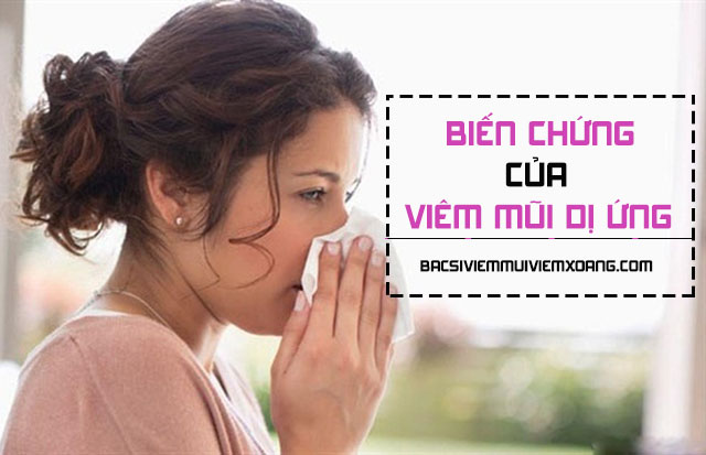 Biến chứng của bệnh viêm mũi dị ứng