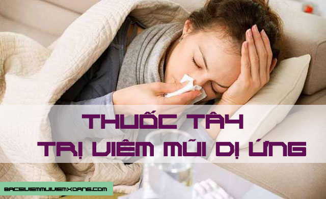 Thuốc kháng histamin - Thuốc tây trị viêm mũi dị ứng