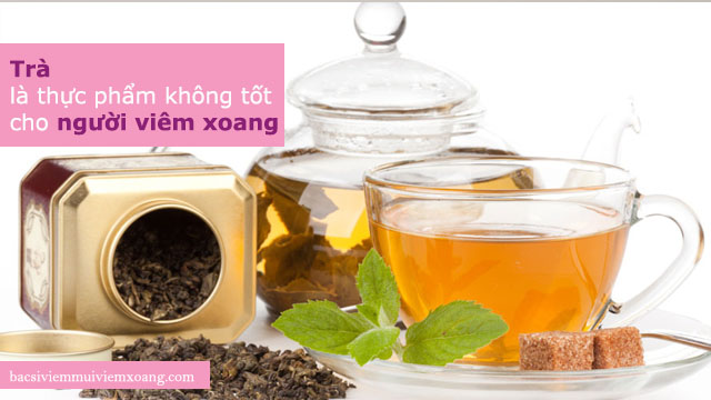 Người bệnh viêm xoang không nên uống thức uống nóng - viêm xoang kiêng ăn uống gì - viêm xoang không nên ăn gì