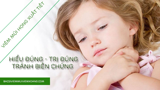 Bệnh viêm mũi họng xuất tiết và những điều bạn cần biết