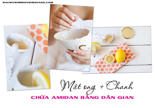 Mật ong và chanh - Cách trị amidan dân gian - 