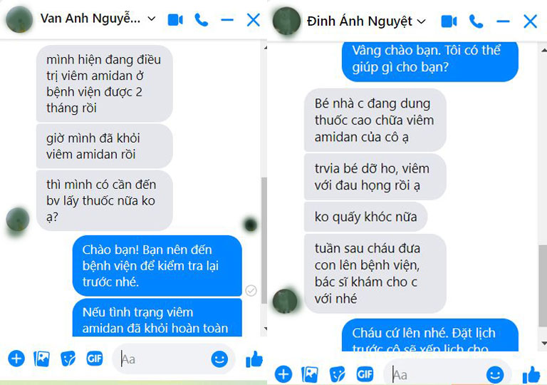 Bệnh nhân viêm amidan phản hồikết quả điều trị về Bệnh viện Tai Mũi Họng Quân Dân 102 Bệnh nhân viêm amidan phản hồikết quả điều trị về Bệnh viện Tai Mũi Họng Quân Dân 102