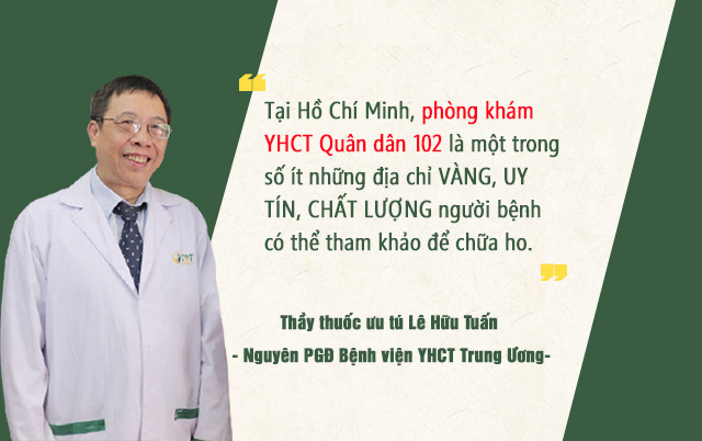Nhận định của Thầy thuốc ưu tú Lê Hữu Tuấn