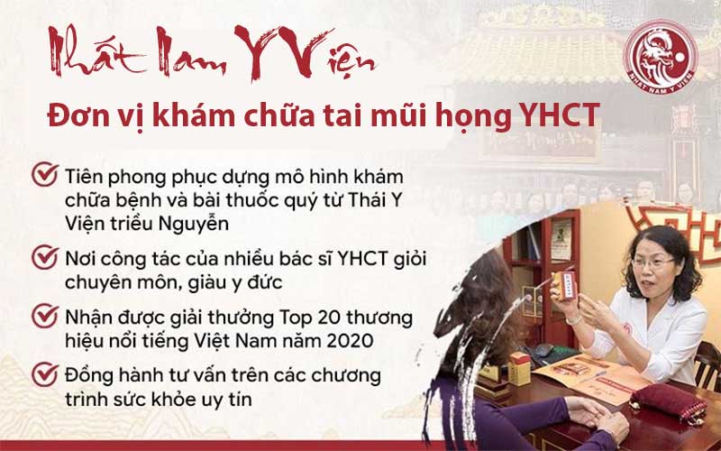 Nhất Nam Y Viện là đơn vị khám chữa bệnh viêm mũi uy tín